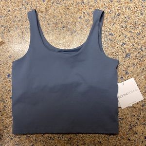 BEYOND YOGA - Keep It Simple Cropped Tank Top